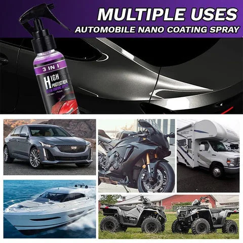 3 In 1 High Protection Car Coating Spray - Image 4