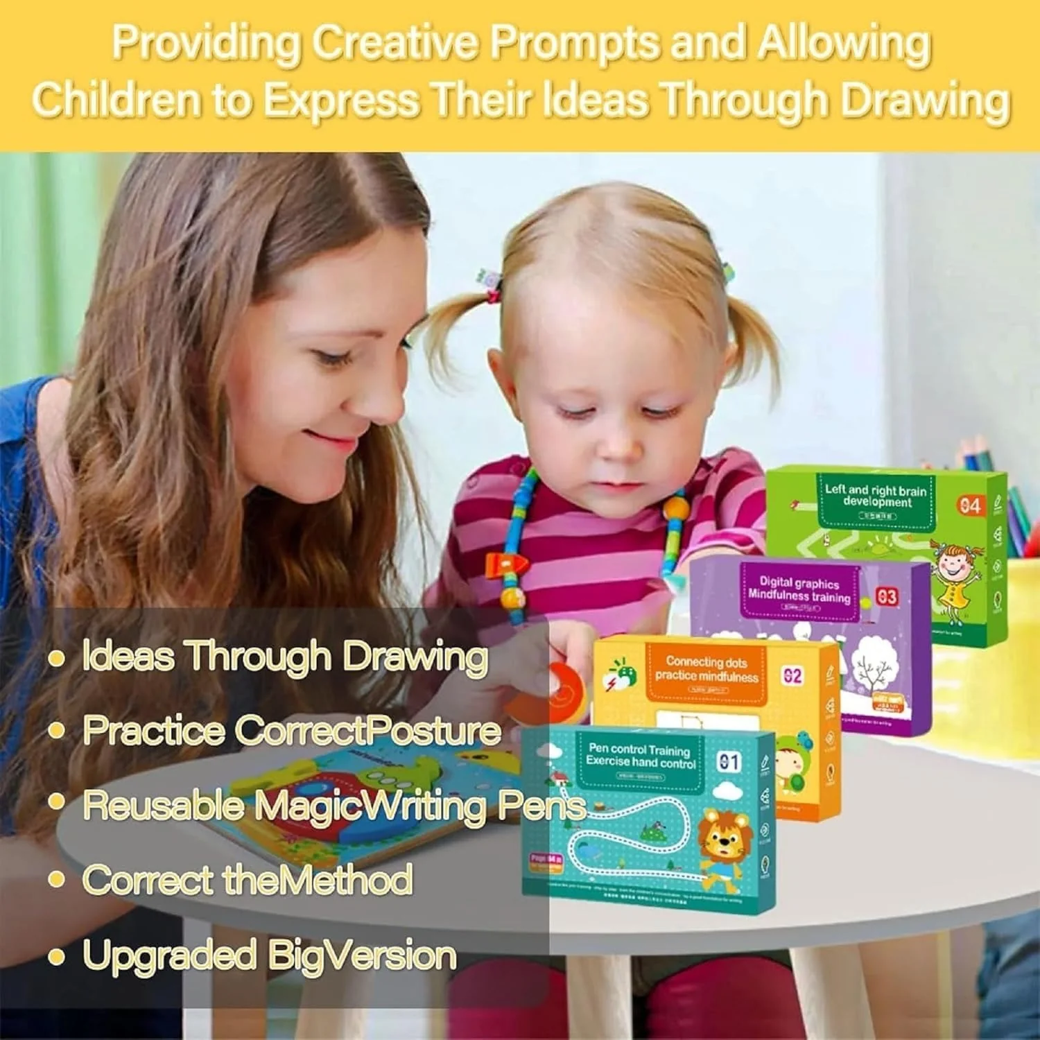 ABC & 123 Trace Practice Book - Magic Tracing Workbook - Image 13