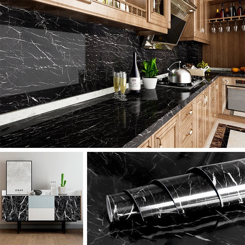 Black Marble Foil Paper - Image 4