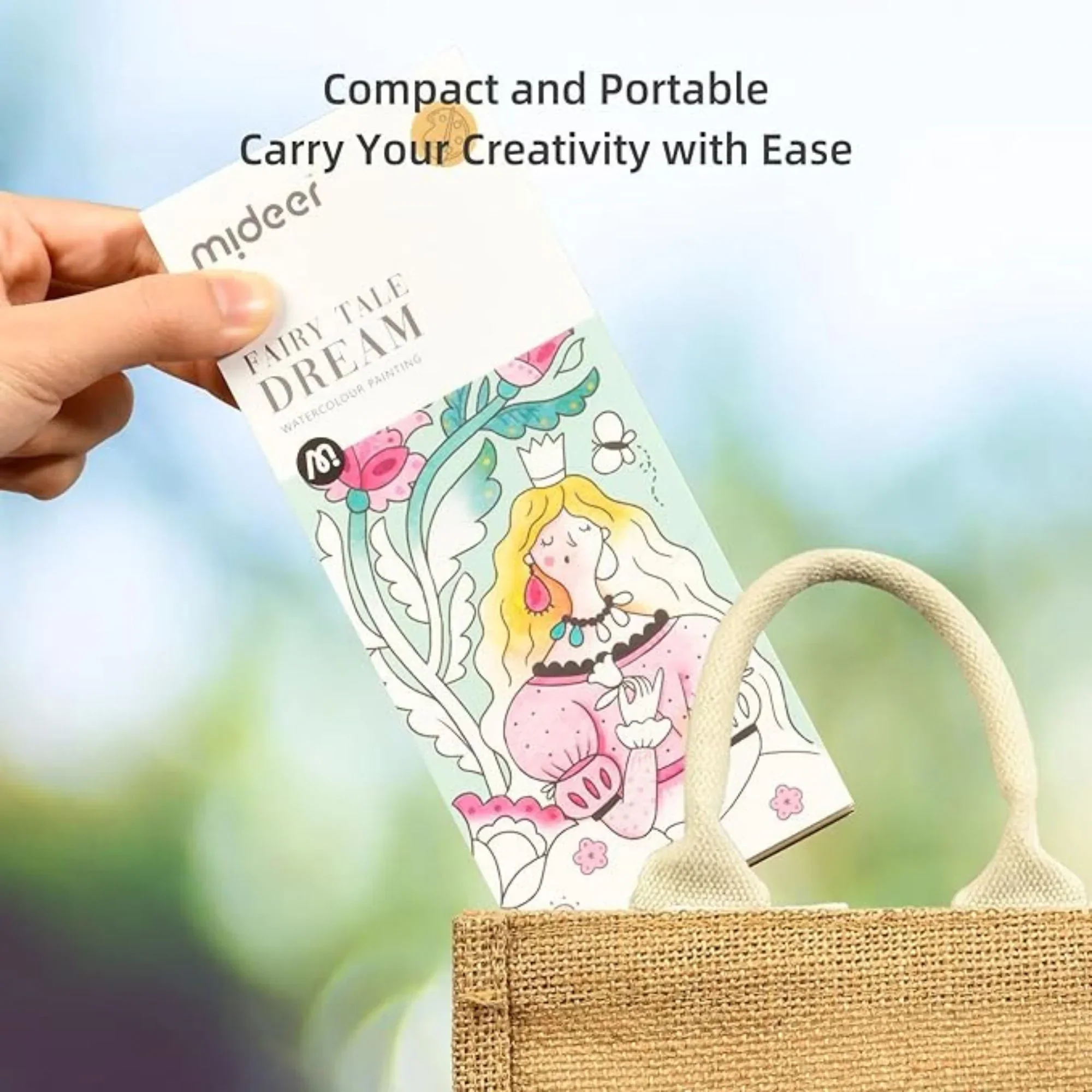 Magical Watercolour Adventures: Pocket Painting Book Set - Image 3