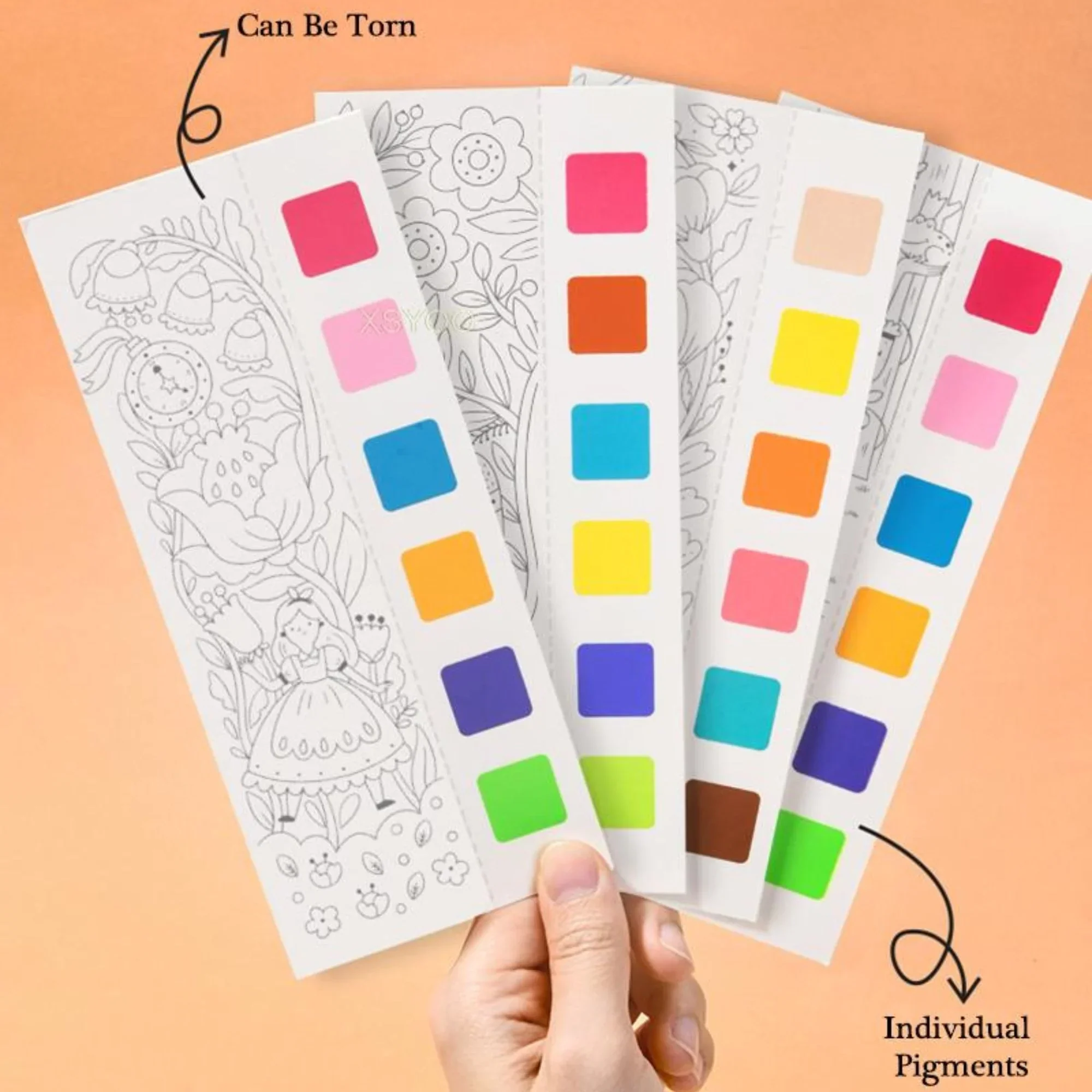 Magical Watercolour Adventures: Pocket Painting Book Set - Image 7