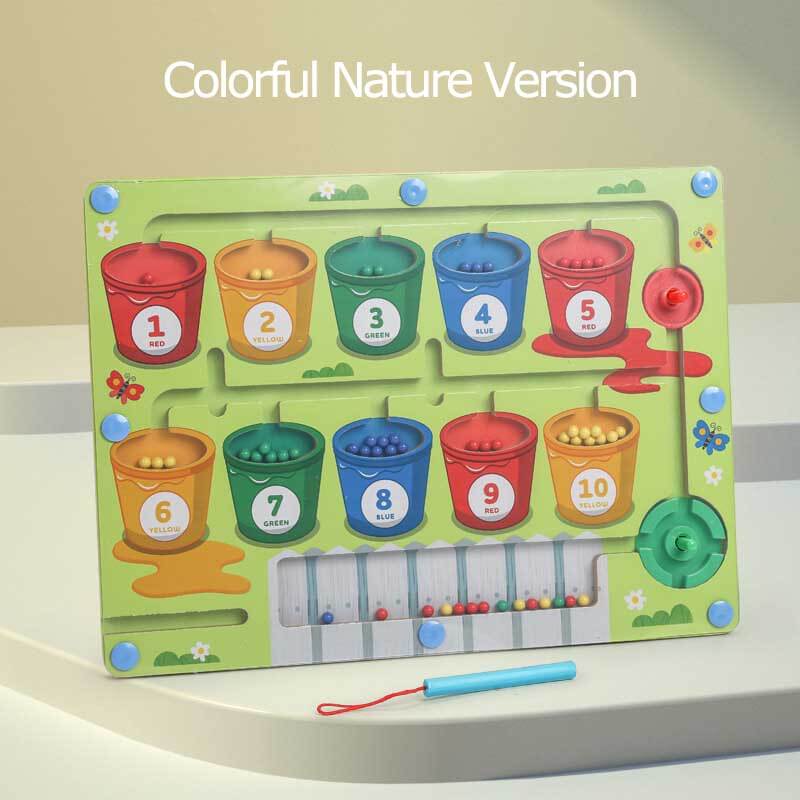 Magnetic Color and Number Maze - Image 10