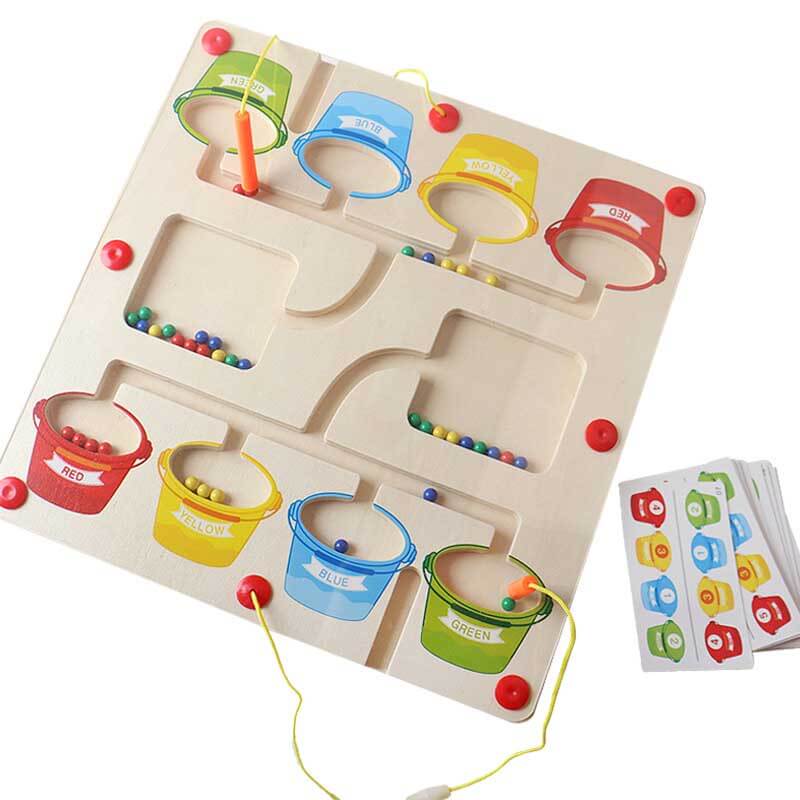 Magnetic Color and Number Maze - Image 9